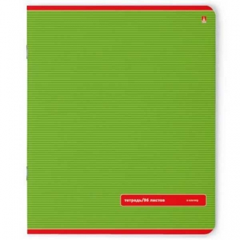 Тетрадь 96л в клетку Альт Классика, ассорти 5 видов арт.7-96-012/1