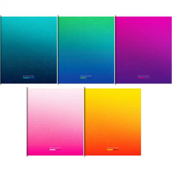 Тетрадь 96л в клетку ArtSpace Моноколор. Simple modern, выборочный уф-лак арт.Т96кВЛ_21002