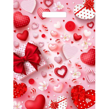 Пакет 40х31см ПВД 60мкм глянцевый с вырубной ручкой, Красный жемчуг арт.н00178356