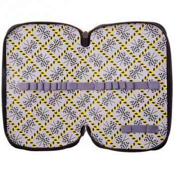 Пенал л/т 3-отдел. средний 190*110, Roses, ламинация арт.30П25-3_ПК12_25496