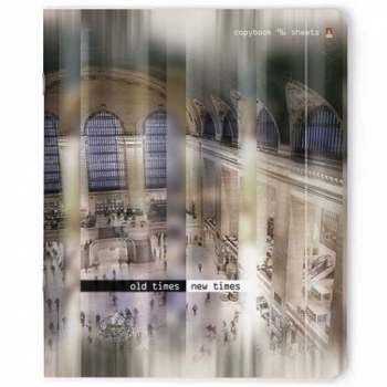 Тетрадь 96л в клетку Альт Призма времени, ассорти 5 видов арт.7-96-978