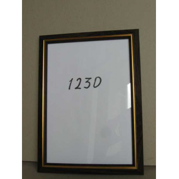 Фоторамка FC пластиковая, 21*30см, цвет темно-коричневый №12 арт.RP 1230 21*30