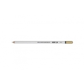Ластик KOH-I-NOOR в карандаше, белый деревянный корпус  арт.6312036001TD