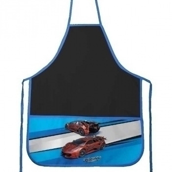 Фартук с 3 карманами 450х540 мм deVENTE Racing, водоотталкивающая ткань с рисунком, арт. 7042017