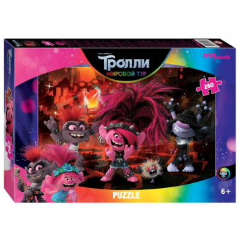 Пазл 260 эл. Trolls-2, 240х345, 6+ арт.95100 Пазл 260 эл. Trolls-2, 240х345, 6+ арт.95100