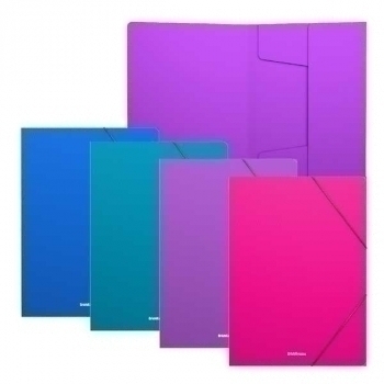 Папка А4 на резинках ErichKrause Diagonal Vivid арт.50380 Папка А4 на резинках ErichKrause Diagonal Vivid арт.50380