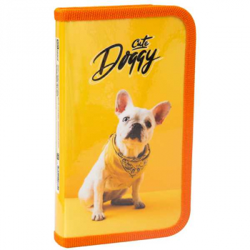 Пенал л/т 1-отдел. средний 190*115, Cute doggy, ламинация арт.30П25_ПК3_25370