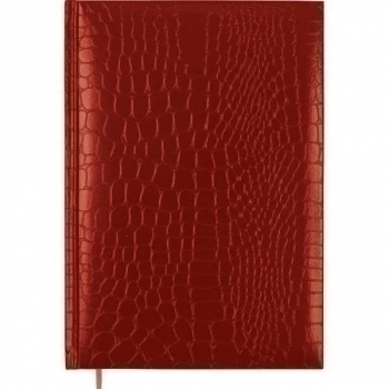 Ежедневник А5 145*205 мм, недатир. Attomex Arkona 320 стр, бел. бум., тв. обл., КРАСНЫЙ арт.2034530