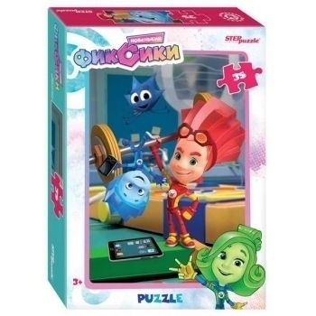 Пазл  35 эл. Фиксики, 330х230, 3+ арт.91412