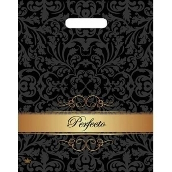 Мешок 37х30см ПВД 90мкм с вырубной ручкой, Перфекто Шайн арт.н00112589