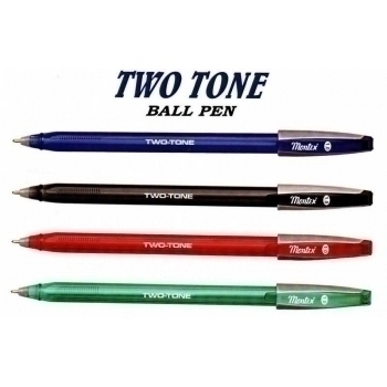 Ручка Montex шариковая TWO TONE с син. стержнем, пластм. клип, пластм. синий корпус арт.TWO TONE Ручка Montex шариковая TWO TONE с син. стержнем, пластм. клип, пластм. синий корпус арт.TWO TONE