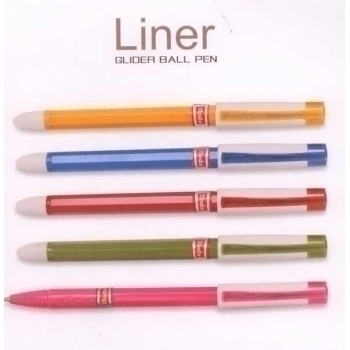 Ручка Montex шариковая TWO TONE с син. стержнем, пластм. клип, пластм. синий корпус арт.TWO TONE