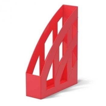 Лоток вертикальный ErichKrause Office Classic 75мм, красный  арт.53243