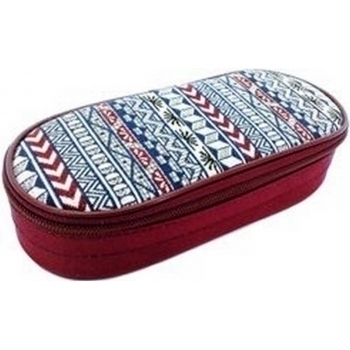 Пенал мягкий корпусный 210х85х50, с откидной планкой арт.ПМК 24-46 Бордовый