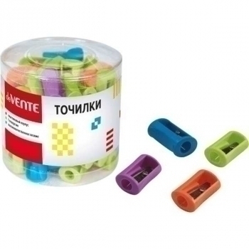 Точилка deVENTE пластмассовая, 1 отверстие, арт.4071605 Точилка deVENTE пластмассовая, 1 отверстие, арт.4071605