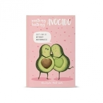 Блокнот А5 160л. престиж Авокадо, клетка, тв. обл., глянц. ламинация арт.3-160-074/19