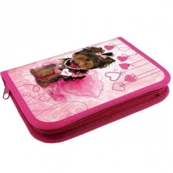 Папка д/рисования и труда А4 340х245 мм с откидной планкой, картон арт.ПТ-Р8 Pretty dog