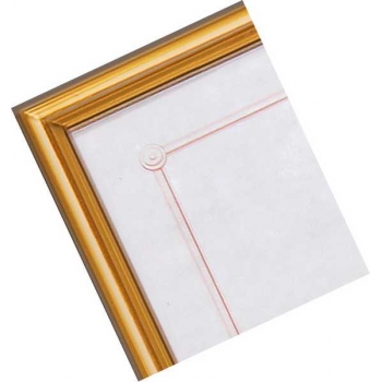 Фоторамка FC пластиковая, 21*30см, цвет золото №1 арт.RP 111 21*30