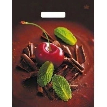 Мешок 40х31см ПВД 60мкм ламинированный с вырубной ручкой, Вишенка арт.н00206861