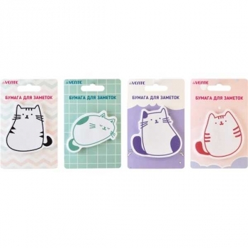 Клейкая бумага д/заметок deVENTE (70*70) 30л, Cats арт. 2010014