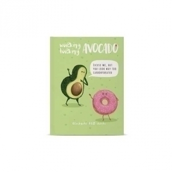 Блокнот А6 160л. престиж АВОКАДО, клетка, тв. обл., глянц. ламинация арт.3-160-002/24