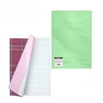 Обложка для тетрадей ПВХ (306х426) 150мкм ErichKrause (цена за уп. 12 шт) арт.49920 Обложка для тетрадей ПВХ (306х426) 150мкм ErichKrause (цена за уп. 12 шт) арт.49920