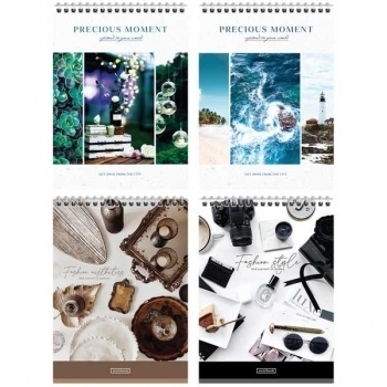 Блокнот А5 40л на гребне  Стиль. Find yourself в клетку арт.Б5к40гр_41426