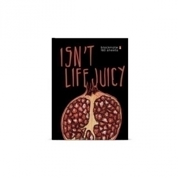 Блокнот А6 160л. престиж JUICY LIFE, клетка, тв. обл., глянц. ламинация арт.3-160-002/29