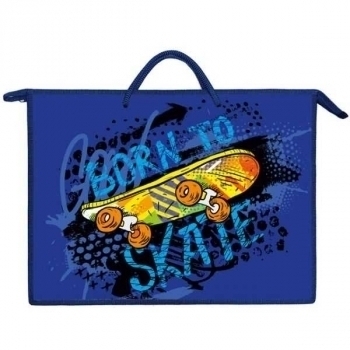 Папка д/рисования А3 с ручкой  арт.ПР 3-20 Скейт