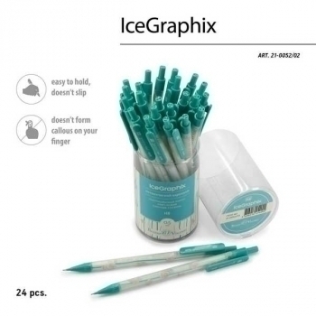 Карандаш автоматический 0.5мм Bruno Visconti IceGraphix. Морская  арт.21-0052/02 Карандаш автоматический 0.5мм Bruno Visconti IceGraphix. Морская  арт.21-0052/02