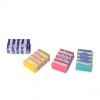 Ластик Bruno Visconti HappyGraphix. Мармеладки большие, 4 цвета арт.42-0023