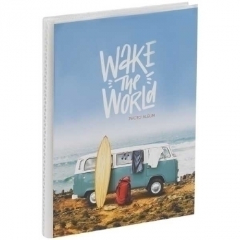 Фотоальбом 11х16см,  36 фото 10х15см, ArtSpace Wake the world,ПП карман,мягкая обл.,переплет-термосварка  арт.PA_22341