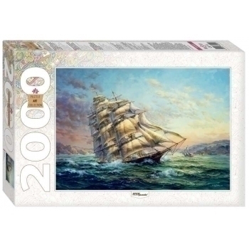 Пазл 2000 эл. Art collection Парусник (new), 680х960, 8+ арт.84049