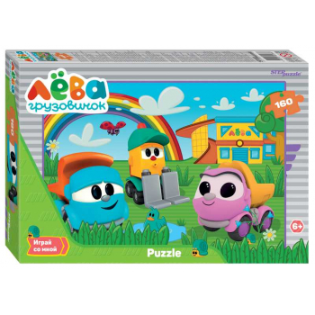 Пазл 160 эл. Грузовичок Лёва (ООО Первый проект), 240х345, 5+ арт.94136 Пазл 160 эл. Грузовичок Лёва (ООО Первый проект), 240х345, 5+ арт.94136