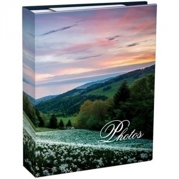 Фотоальбом 18х23см, 304 фото 10х15см, ArtSpace Flower fields, ПП карман, переплет-термосварка  арт. PA_22346