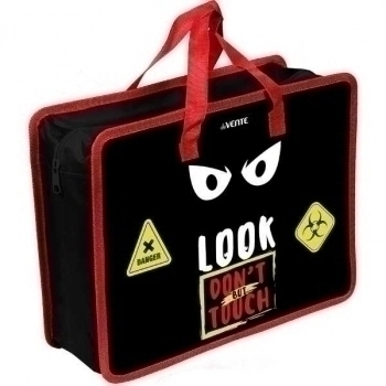 Папка А4 с ручками, пластик   33,5х26х10 см deVENTE Angry, с текстильн. расширением, 400 мкм, арт. 8054263 Папка А4 с ручками, пластик   33,5х26х10 см deVENTE Angry, с текстильн. расширением, 400 мкм, арт. 8054263