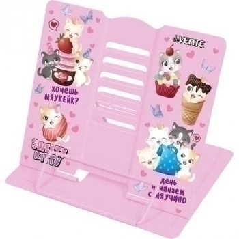 Подставка для книг металлическая deVENTE 200х190 мм Sweet Cats, арт. 8063207