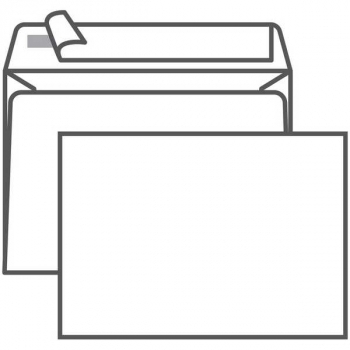 Конверт С6 114*162мм, 80г/м2, б/подсказа, б/окна, отр. лента, 1 000шт/уп арт.4607122772127