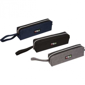 Пенал мягкий прямоугольный 210х60х40 deVENTE May Be YES, текстиль, на молнии, ас-ти 3 дизайна арт. 7025226