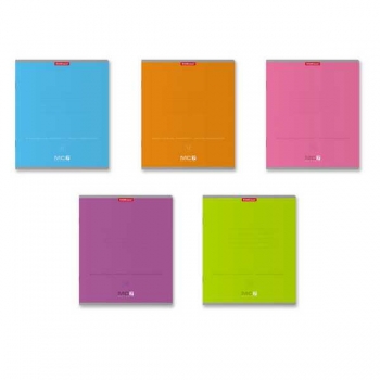 Тетрадь 12л ученическая в линейку ErichKrause  MC-7, (без надписей), ассорти, MIX-PACK арт.56291