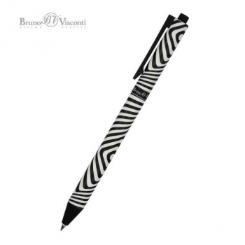 Ручка шариковая автоматическая Bruno Visconti ArtClick. Оптическая иллюзия, 0,5мм, синяя арт.20-0281/20