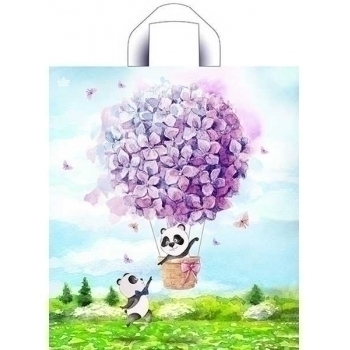 Мешок 42х38см ПНД 37мкм с петлевой ручкой, Необыкновенное путешествие арт.н00213102 Мешок 42х38см ПНД 37мкм с петлевой ручкой, Необыкновенное путешествие арт.н00213102