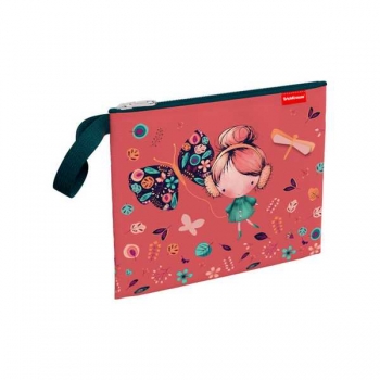 Папка текстильная на молнии ErichKrause® Autumn Walk, A5+ арт.54687