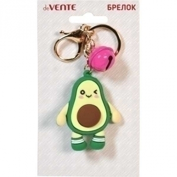 Брелок deVENTE Crazy avocado резиновый  арт.9020003 Брелок deVENTE Crazy avocado резиновый  арт.9020003