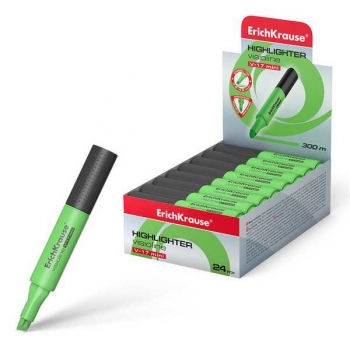 Маркер-выделитель ErichKrause Visioline V-17 Mini Neon, зеленый арт.56696 Маркер-выделитель ErichKrause Visioline V-17 Mini Neon, зеленый арт.56696