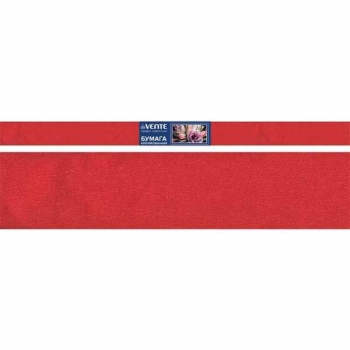 Бумага креповая (гофрированная) для творчества deVENTE, 32 гр/м2, 50*250см в рулоне КРАСНАЯ арт.8040720