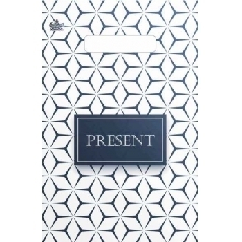 Мешок 30х20см ПВД 30мкм с вырубной неукрепленной ручкой, Презент стиль арт.н00229623