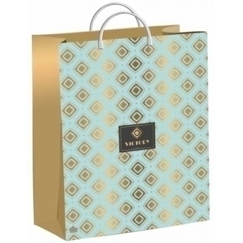 Мешок 40х30х9см мягкий пластик 140мкм ламинированный с пластиковой ручкой, Виктори арт.н00224315