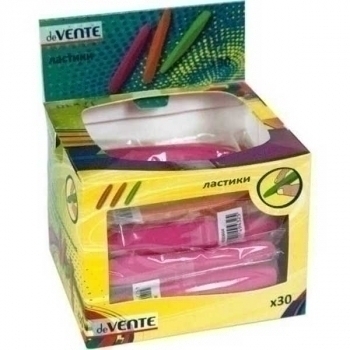 Ластик deVENTE Speedy 40*22*11мм, цветной каплевидный, синт.каучук, в инд. упак., dust-free арт. 8030602
