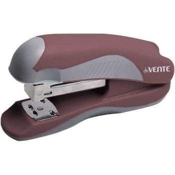 Степлер 24/6, 26/6 (20л) deVENTE Marandi пластиковый с каучук.вставкой, в картон. коробке, пыльная роза арт. 4142204